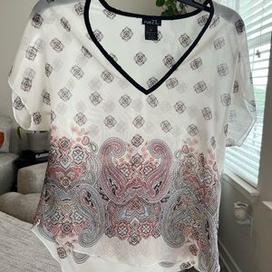 Sheer blouse